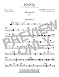 Sonata for Alto Saxophone, Op. 29 - Percussion 3