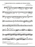 Variations on A Korean Folk Song - 2nd Bb Clarinet