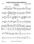 Four Songs for Strings - Cello