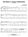 We Need A Little Christmas (arr. Phillip Keveren)