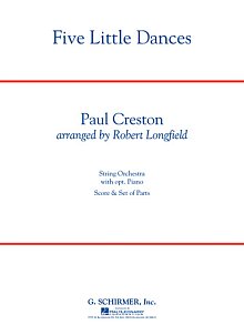 Five Little Dances (arr. Paul Longfield) - Full Score 