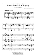 Giver Of The Gift Of Singing