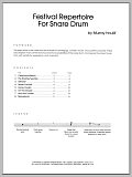 Festival Repertoire For Snare Drum