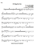 O Sing For Joy! - Bass
