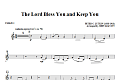 The Lord Bless You And Keep You - Violin 2