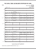 We Sing The Almighty Power Of God - Full Score