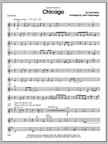 Chicago - Violin 2 