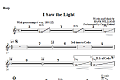 I Saw The Light - Harp