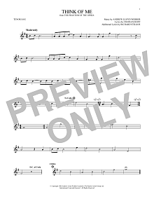 Think Of Me (from The Phantom Of The Opera) 