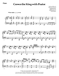 Crown the King with Praise - Piano