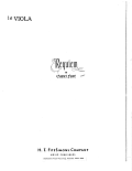 Requiem (Complete Orchestration) - Viola 1,2