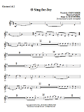 O Sing For Joy! - Bb Clarinet 1,2
