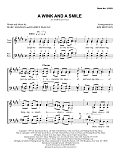 A Wink And A Smile (arr. Kim Brittain)