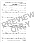 Take Me Home, Country Roads (arr. Matt Conaway) - Cymbals