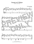 Sonata In G Major, K. 431, L. 83, P. 365