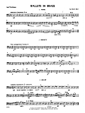Ballets In Brass (Six Short Dances) - 2nd Trombone