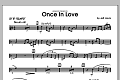 Once In Love - 1st Bb Trumpet