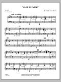 Valley Mist - Piano