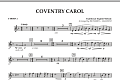 Coventry Carol - F Horn 2