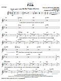 Pride (In The Name Of Love) (arr. Mark Brymer) - Guitar