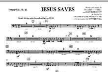 Jesus Saves - Timpani 
