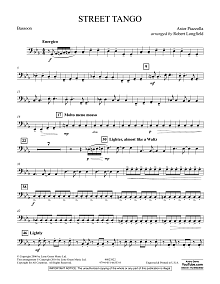 Street Tango - Bassoon 