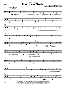 Baroque Suite - Bass 