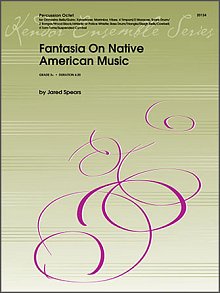 Fantasia On Native American Music - Full Score 