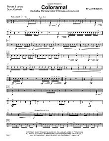 Colorama! (Celebrating The Many Colors Of Percussion Instruments) - Percussion 2 