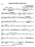 Prepare The Way Of The Lord - Oboe