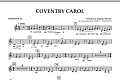 Coventry Carol - Baritone T.C.
