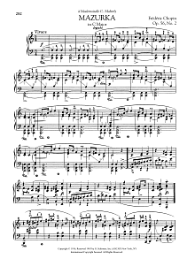 Mazurka in C Major, Op. 56, No. 2 