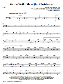 Gettin' In The Mood - For Christmas - Bass 