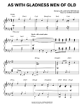As With Gladness Men Of Old [Jazz version]