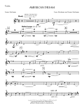 American Dream - Violin 1