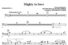 Mighty To Save - Trombone 1 & 2 