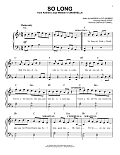 So Long (from Andrew Lloyd Webber's Cinderella)