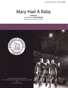 Mary Had A Baby (arr. David Wright) 