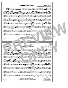 Jungle Love - 3rd Bb Trumpet 