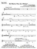 He Made A Way In A Manger - Bass Clarinet