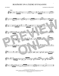 Rhapsody On A Theme Of Paganini
