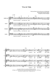 Viva La Vida (arr. Gitika Partington) 