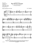 The Nativity of Christ - Percussion