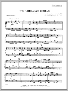 Hallelujah Chorus, The - Piano (optional) 