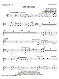 On My Lips - Trumpet 2 & 3