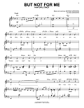 But Not For Me [Jazz version] (arr. Brent Edstrom)