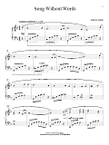 Song Without Words