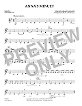 Anna's Minuet - Violin 3 (Viola Treble Clef)