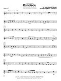 Rondeau (from Sinfonies Of Fanfares) (arr. Kevin Kaisershot) - Horn in F