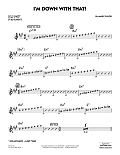 I'm Down With That! - Eb Solo Sheet